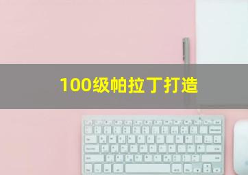 100级帕拉丁打造