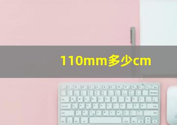 110mm多少cm