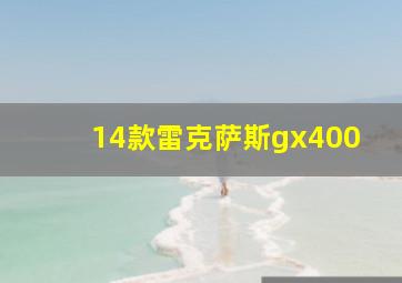 14款雷克萨斯gx400