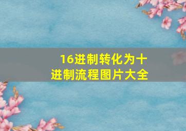 16进制转化为十进制流程图片大全