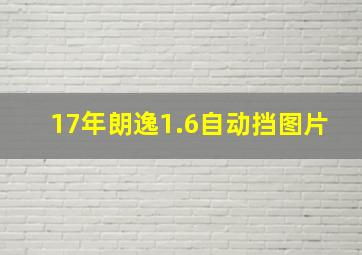 17年朗逸1.6自动挡图片