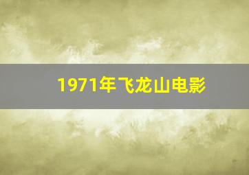 1971年飞龙山电影