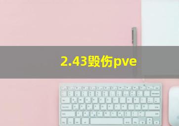 2.43毁伤pve