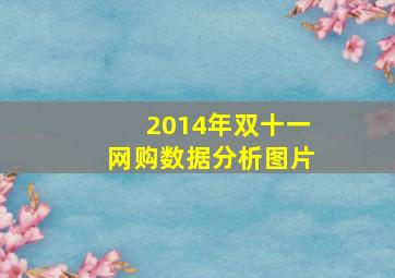 2014年双十一网购数据分析图片