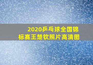 2020乒乓球全国锦标赛王楚钦照片高清图