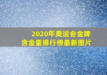 2020年奥运会金牌含金量排行榜最新图片