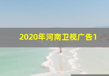 2020年河南卫视广告1