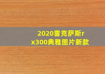 2020雷克萨斯rx300典雅图片新款