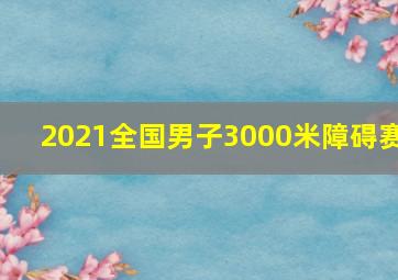 2021全国男子3000米障碍赛