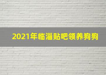 2021年临淄贴吧领养狗狗