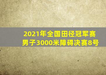 2021年全国田径冠军赛男子3000米障碍决赛8号