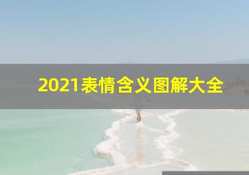 2021表情含义图解大全