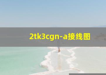 2tk3cgn-a接线图