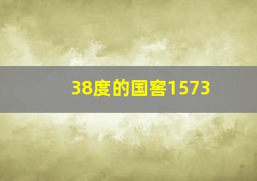 38度的国窖1573