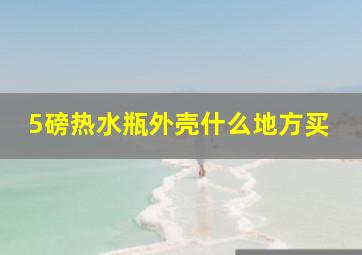 5磅热水瓶外壳什么地方买