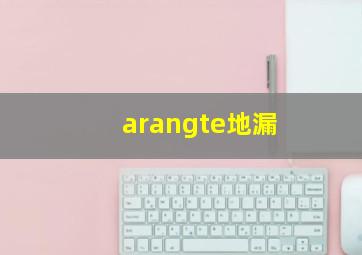 arangte地漏