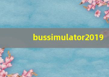 bussimulator2019