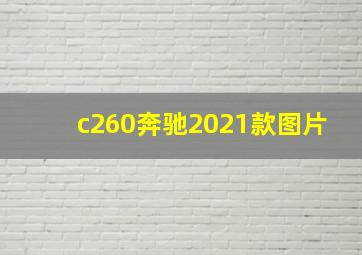 c260奔驰2021款图片