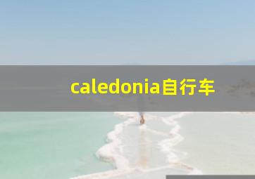 caledonia自行车