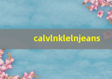 calvlnklelnjeans