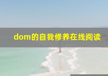 dom的自我修养在线阅读