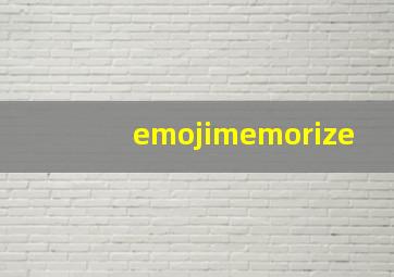 emojimemorize