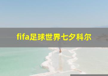 fifa足球世界七夕科尔