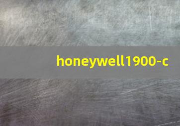 honeywell1900-c