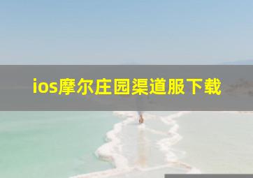 ios摩尔庄园渠道服下载