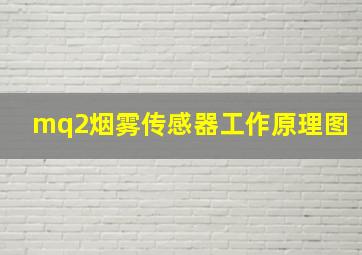 mq2烟雾传感器工作原理图