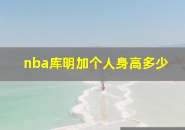 nba库明加个人身高多少