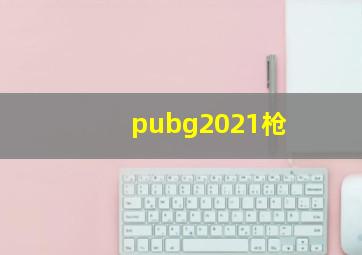 pubg2021枪