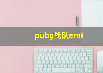 pubg战队emt