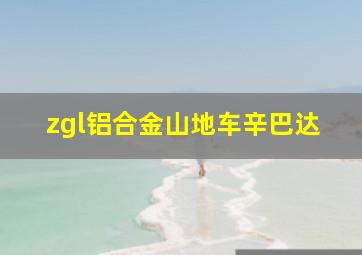 zgl铝合金山地车辛巴达