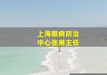 上海眼病防治中心张琳主任