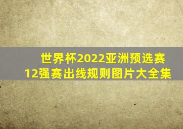 世界杯2022亚洲预选赛12强赛出线规则图片大全集