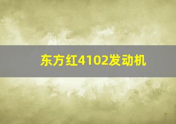 东方红4102发动机