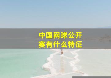 中国网球公开赛有什么特征