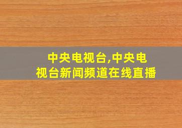 中央电视台,中央电视台新闻频道在线直播