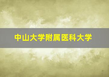 中山大学附属医科大学