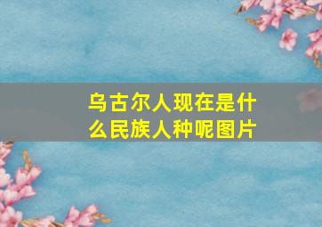 乌古尔人现在是什么民族人种呢图片