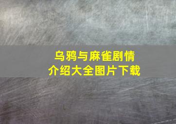 乌鸦与麻雀剧情介绍大全图片下载