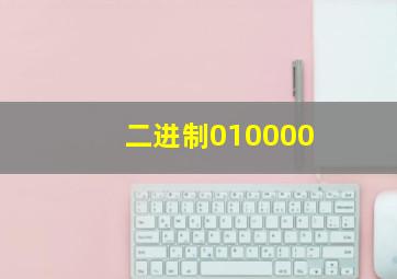 二进制010000