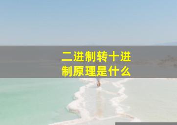 二进制转十进制原理是什么