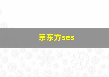 京东方ses