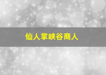 仙人掌峡谷商人