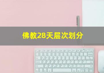 佛教28天层次划分