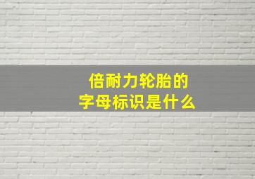 倍耐力轮胎的字母标识是什么