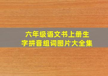 六年级语文书上册生字拼音组词图片大全集