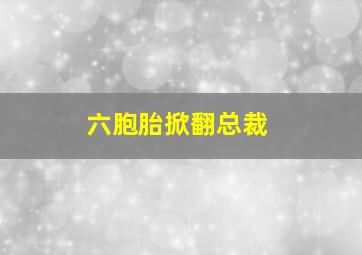 六胞胎掀翻总裁